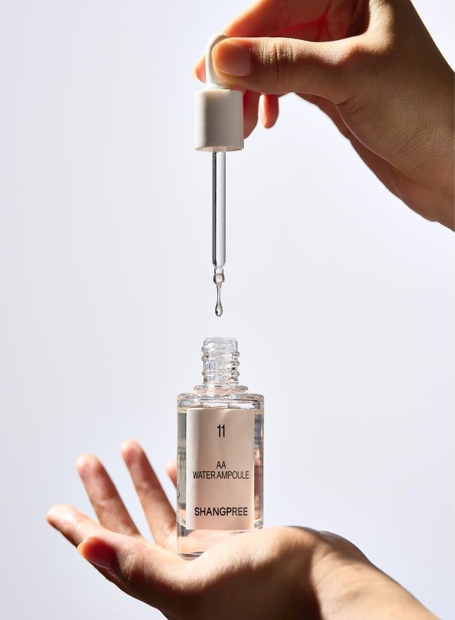 SHANGPREE AA Water Ampoule, Deep Hydration and Elasticity Care, Castanea Crenata Extract, Aloe Water, Adenosine, Smooths Texture, Soothes Irritation, For Dry Skin, 30ml / 1.01 fl.oz. - Image 5